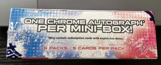 SOCCER 2022 Topps MLS Major League Finest Soccer Hobby Box 2 auto