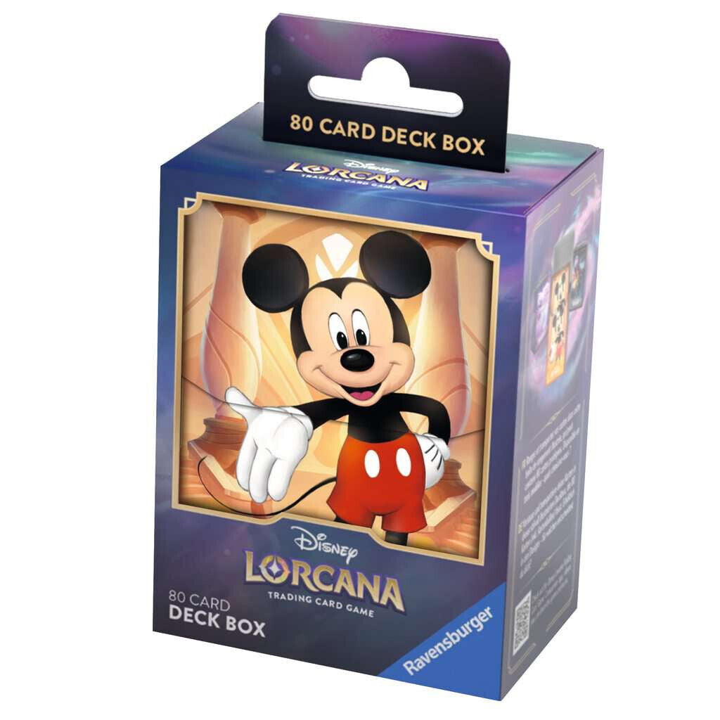 DISNEY Lorcana TCG 3 Deckboxen (komplettes Set)