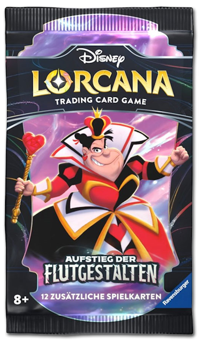 DISNEY Lorcana 2 – Aufstieg der Flutgestalten 10 Booster Packs 1.Auflage, deutsch