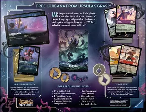 DISNEY Lorcana 4: Ursula's Return - Gift Set Illumineer's Quest (Englisch) oder deutsch