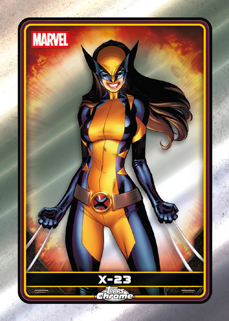 Deadpool Wolverine 2025 Topps Chrome Hobby Box