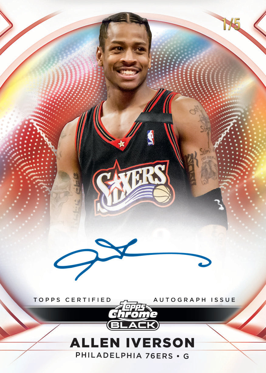 NBA Topps Chrome Black Basketball 2025-26 - Hobby Box