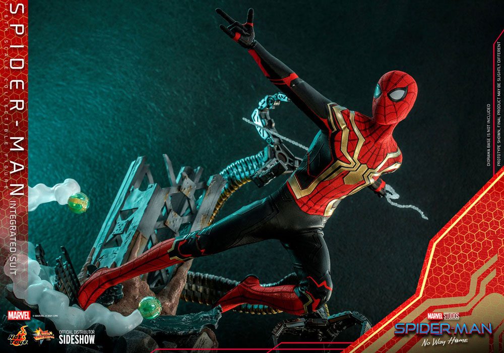 FIGUR Spider-Man: No Way Home Movie Masterpiece Actionfigur 1/6 Spider-Man (Integrated Suit) 29 cm