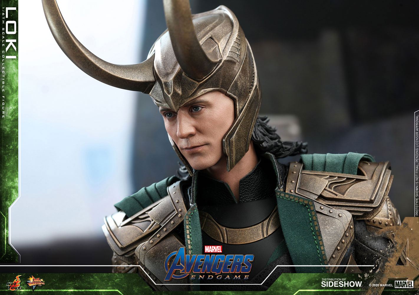 FIGUR Avengers: Endgame Movie Masterpiece Series PVC Actionfigur 1/6 Loki 31 cm