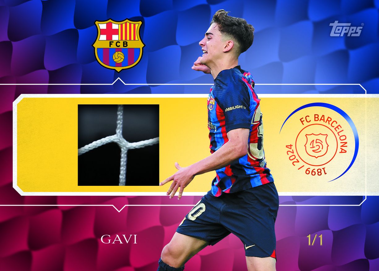 SOCCER Topps FC Barcelona 125th Anniversary - Hobby Box