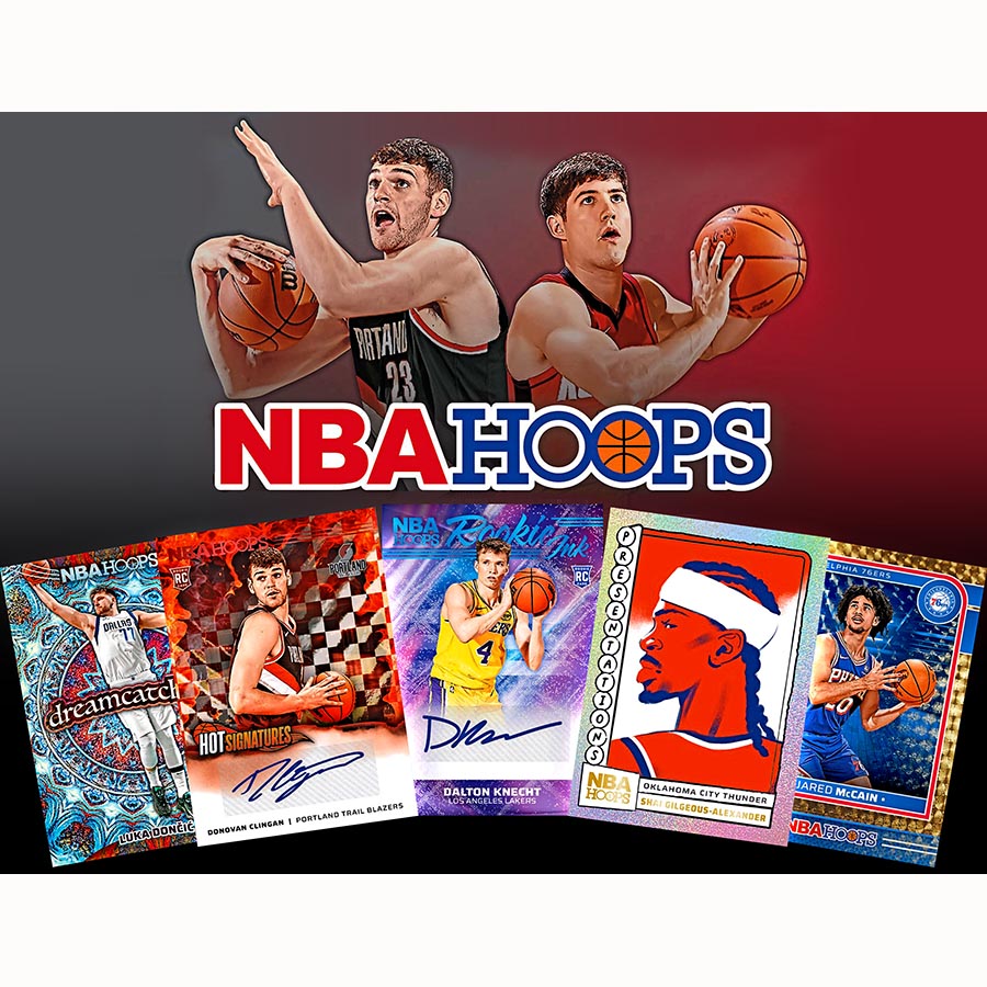 NBA 2024-25 Panini Hoops NBA Basketball Hobby Box (1) Autographed