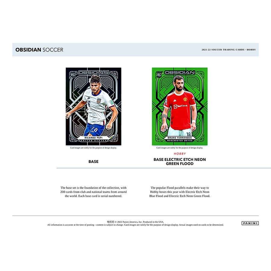 SOCCER 2021-22 Panini Obsidian Hobby Box