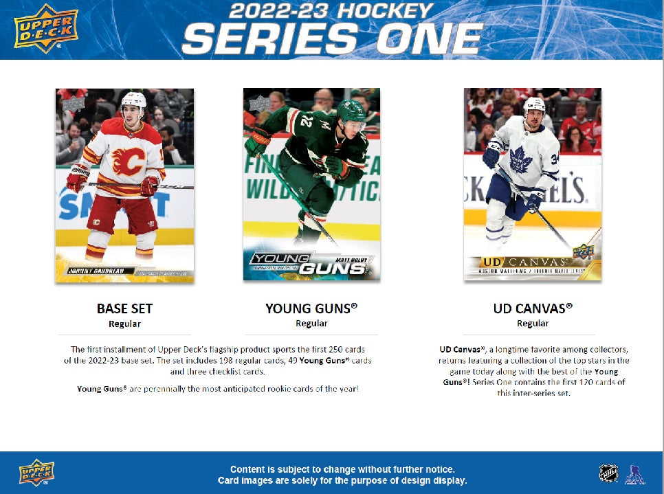NHL 2022-23 Hockey Upper Deck I Retail Foil Box