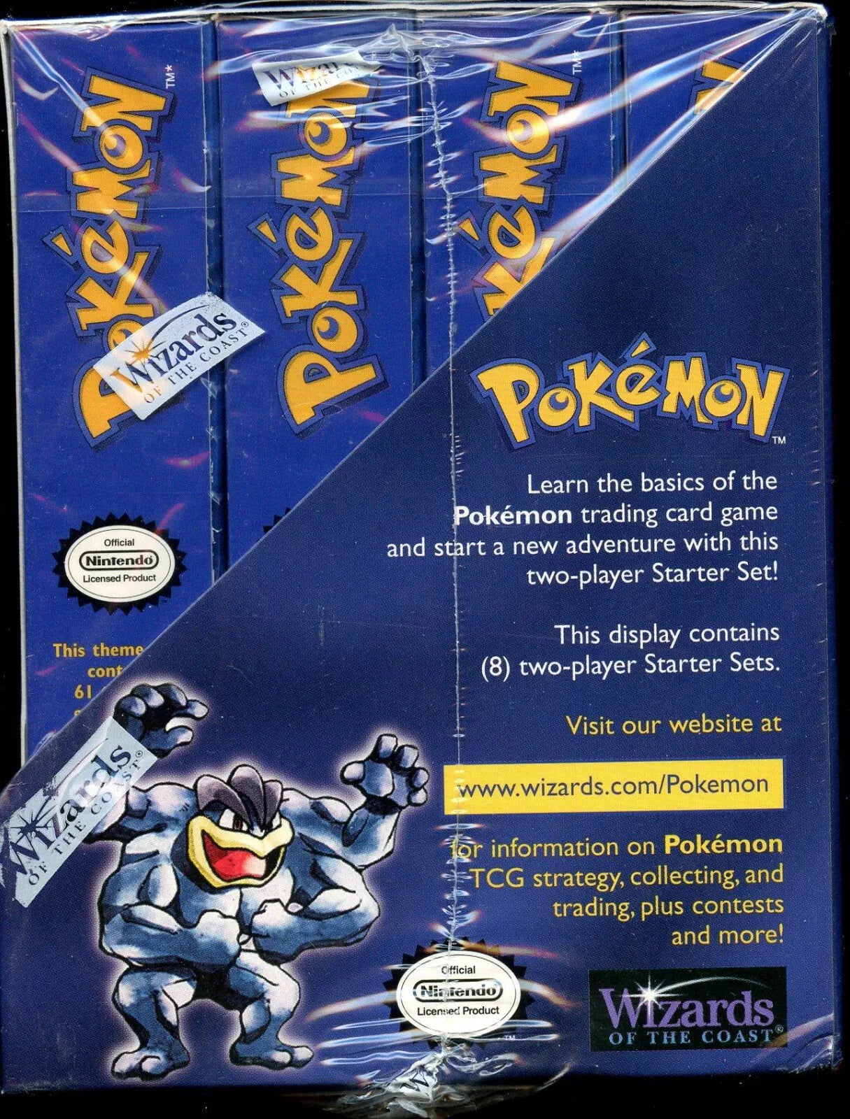 POKEMON BASE SET 2-Player Starter Display Case (8 Decks) EN