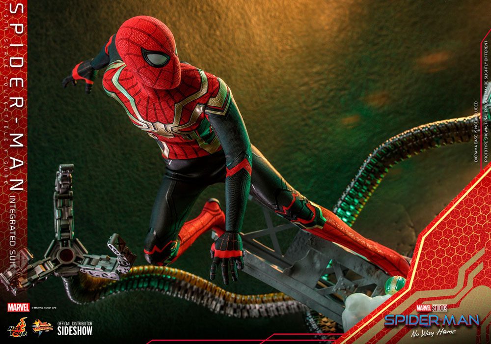 FIGUR Spider-Man: No Way Home Movie Masterpiece Actionfigur 1/6 Spider-Man (Integrated Suit) 29 cm