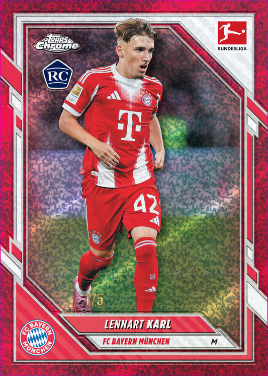 Bundesliga 2025/26 Topps Chrome - Blaster Box