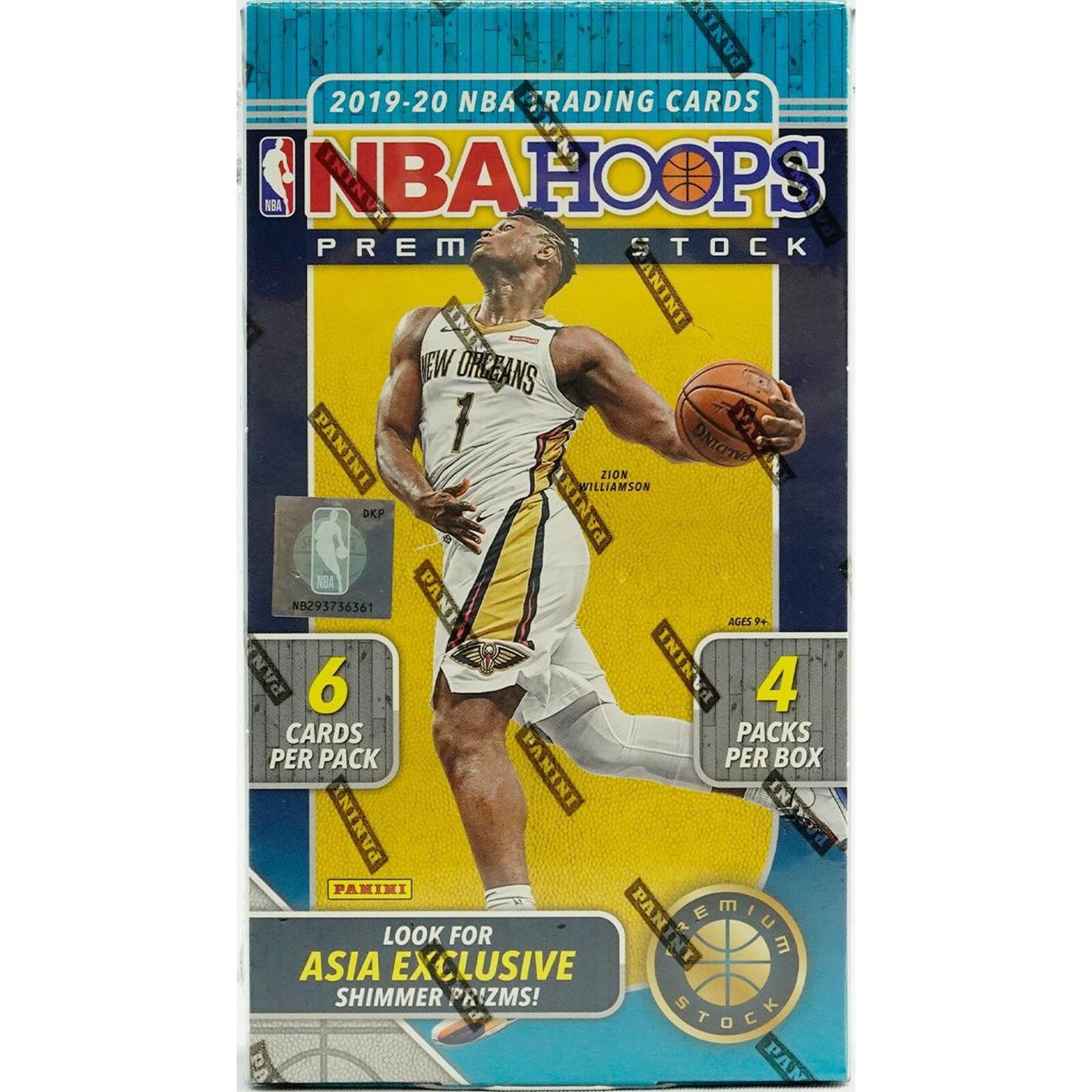 NBA Hoops premium stock fashion box