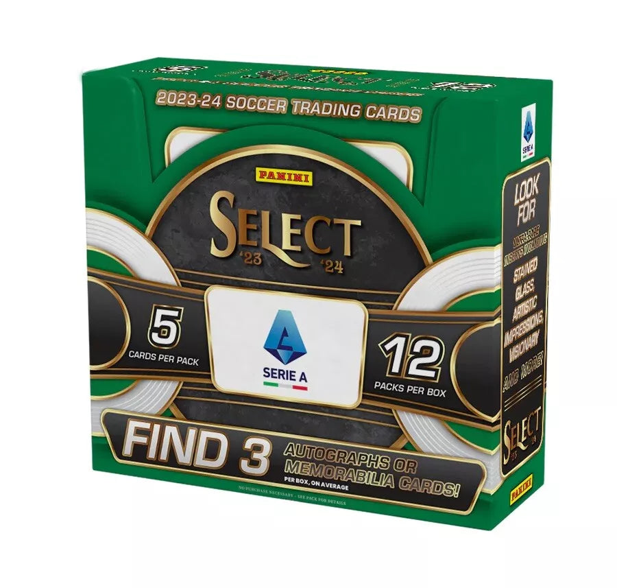 SOCCER 2023-24 Panini Select Serie A Card Hobby Box