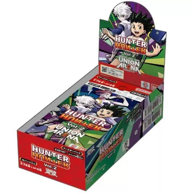 UNION ARENA japanische BOOSTER Box HUNTER x HUNTER Vol. 2 Display JP