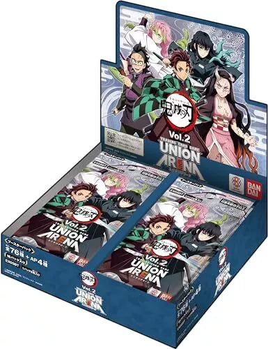 UNION ARENA japanische BOOSTER Box Demon Slayer: Kimetsu no Yaiba Vol. 2 Display JP