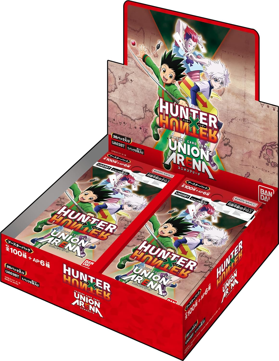 UNION ARENA japanische BOOSTER Box HUNTER x HUNTER Vol. 1 Display JP