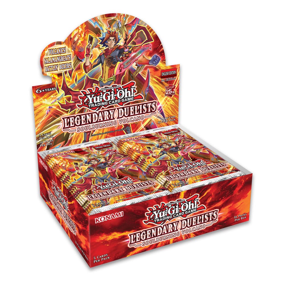 Yu-Gi-Oh! - Legendary Duelists: Soulburning Volcano - Booster Display (36 Boosters) - EN