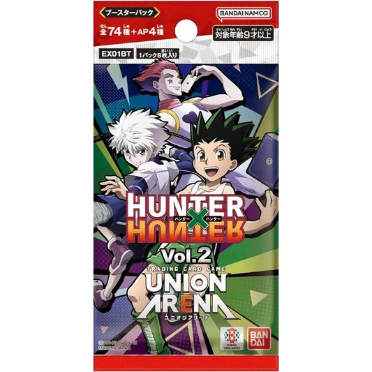 UNION ARENA japanische BOOSTER Box HUNTER x HUNTER Vol. 2 Display JP