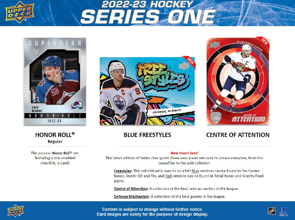NHL 2022-23 Hockey Upper Deck I Retail Foil Box