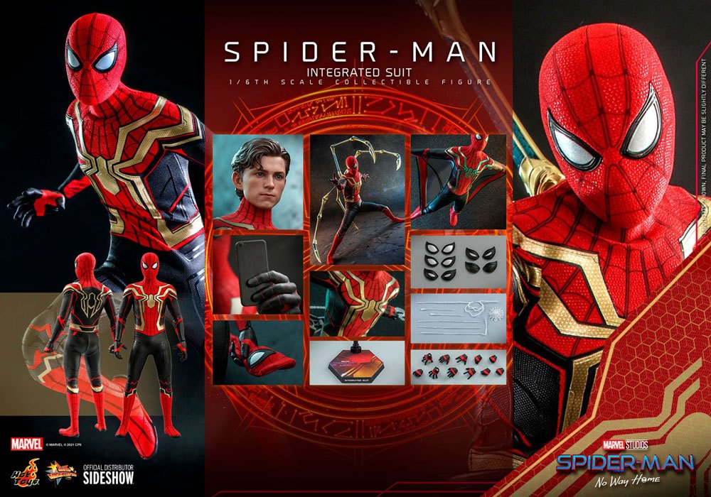FIGUR Spider-Man: No Way Home Movie Masterpiece Actionfigur 1/6 Spider-Man (Integrated Suit) 29 cm