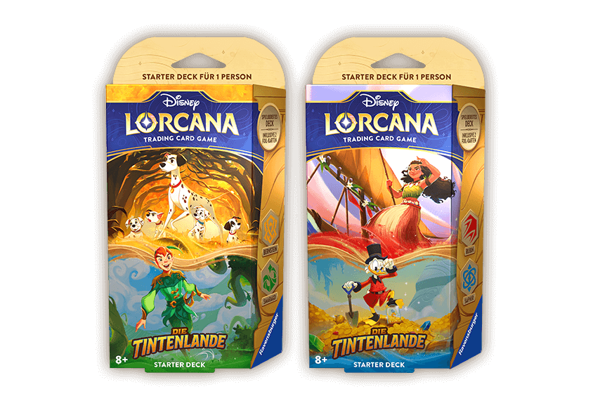 DISNEY Lorcana 3 – Die Tintenlande Starter Set 1.Auflage, englisch