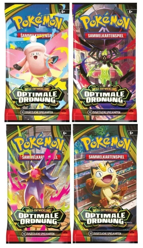 POKEMON Optimale Ordnung 36er Booster Display DE