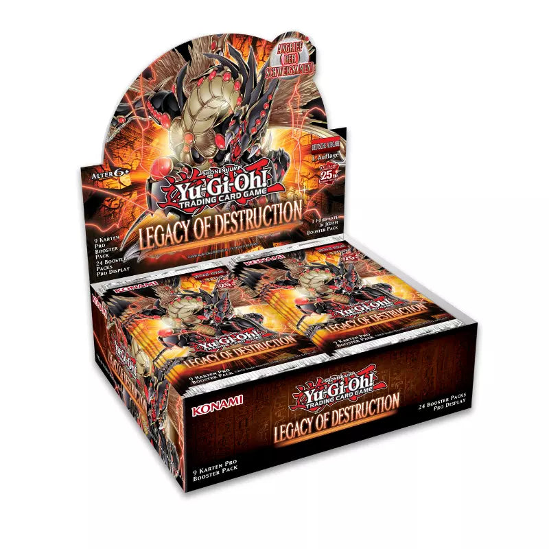 Yu-Gi-Oh! - Legacy of Destruction Booster Display (24 Packs) - DE