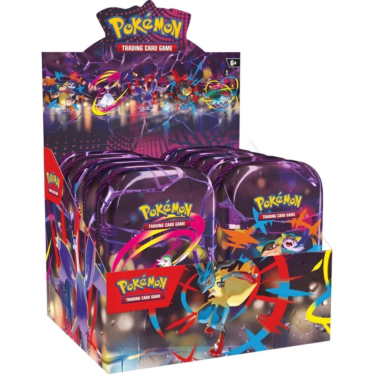 Pokemon Mega Entwicklung Mini Tin Display DE
