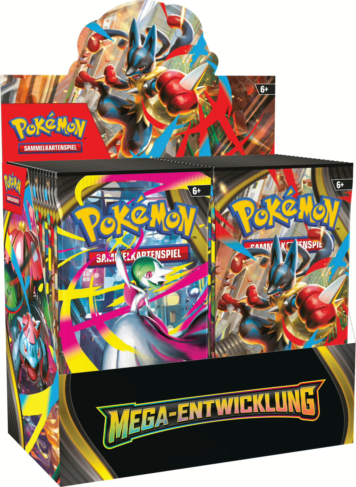 POKEMON Mega-Entwicklung 36er Booster Box DE (erscheint am 26.9.2025)