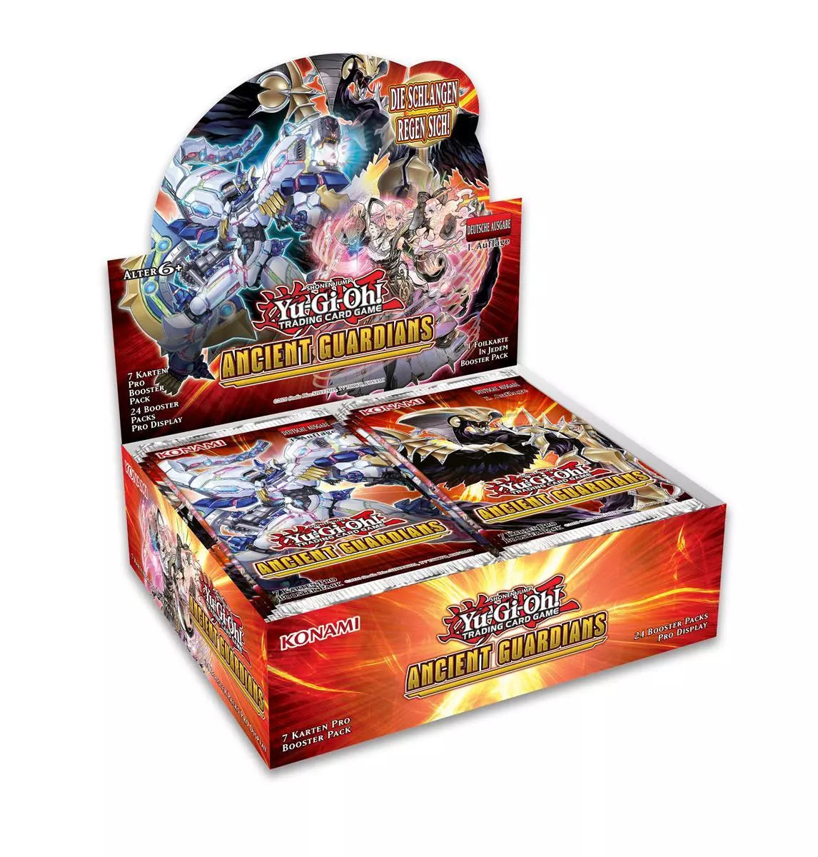 Yu-Gi-Oh! Ancient Guardiens Booster Display (24 Packs) - DE