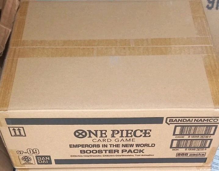 ONE PIECE OP09 Emperors in the New World Booster Box CASE EN