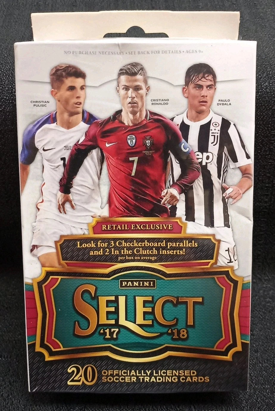 SOCCER 2017-18 Panini Select Hanger Box box