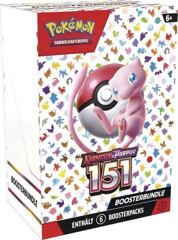POKEMON 10x6 Pack-Boosterbundle – 151 (deutsch) = Case