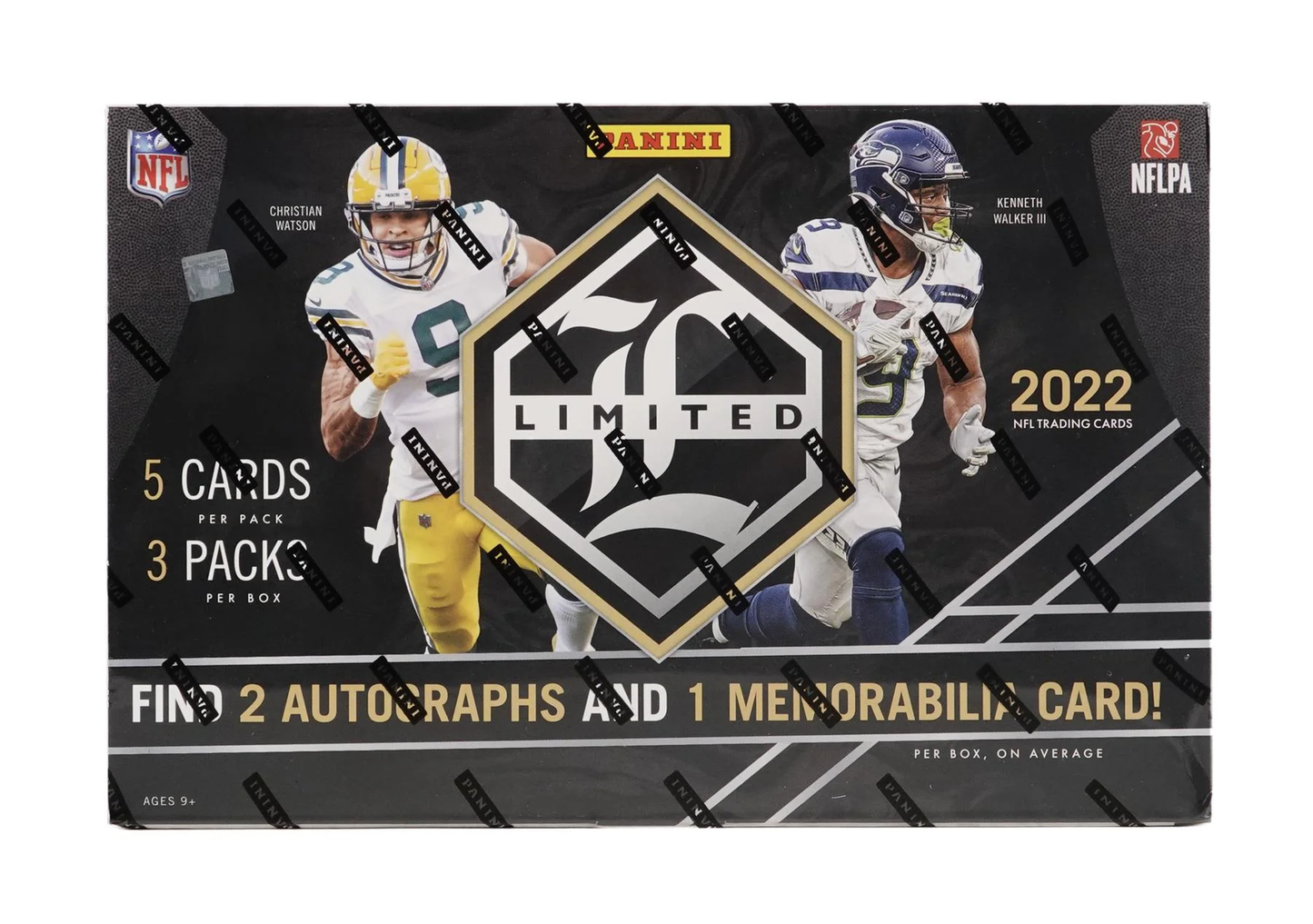 NFL 2022 Panini Limited Football Hobby box (2 Autograph)