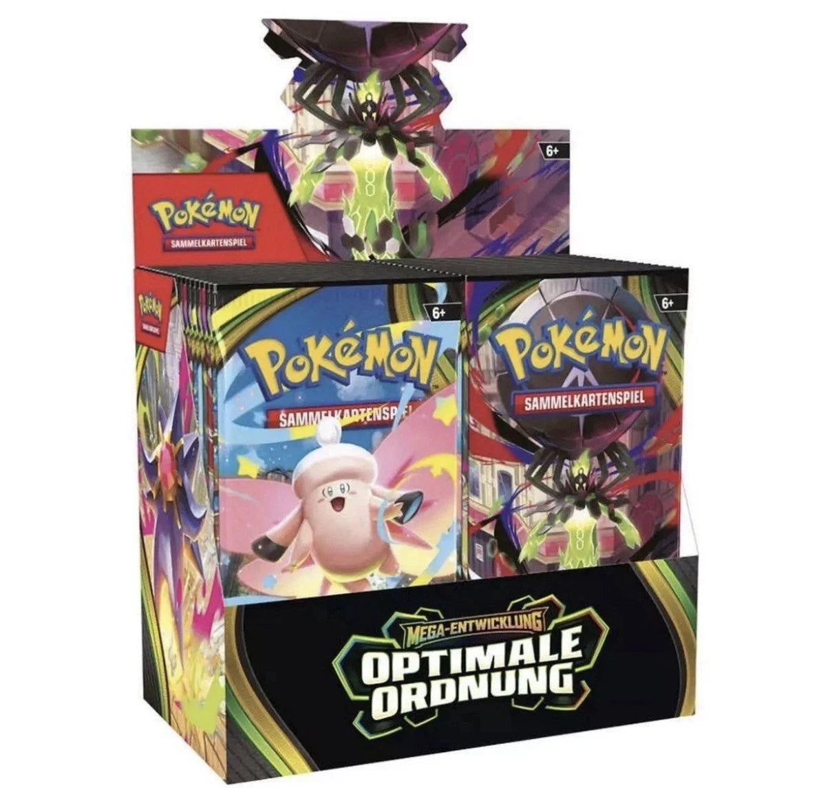 POKEMON Optimale Ordnung 10er Booster Display Bundle DE