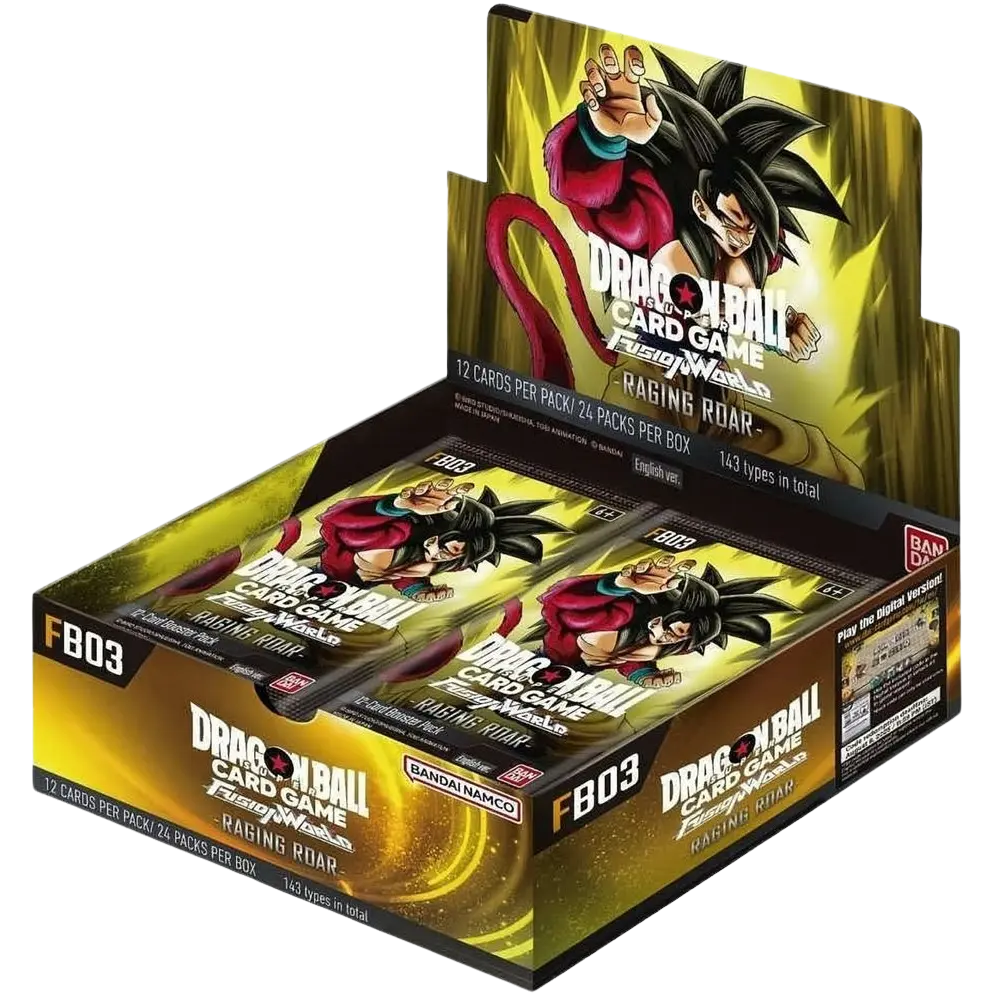 DRAGONBALL Super Fusion World Raging Roar FB03 - Display (24 Packs) EN