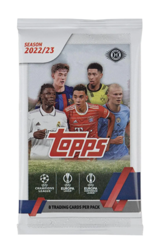 SOCCER 2022-23 TOPPS UEFA CLUB COMPETITIONS FUSSBALL HOBBYBOX