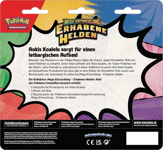 POKEMON - beide Erhabene Helden 2er Blister (Tangela + Koalelu) im Set DE