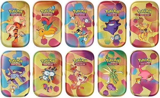 POKEMON 151 Mini Tin Display (10 Tins) DE