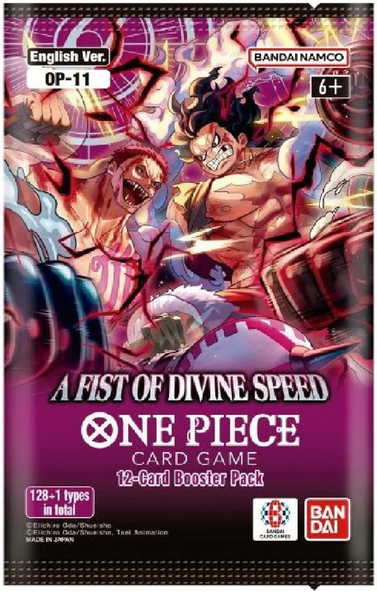 One Piece Card Game (A Fist Of Divine Speed) OP 11 Booster Display (24) - EN