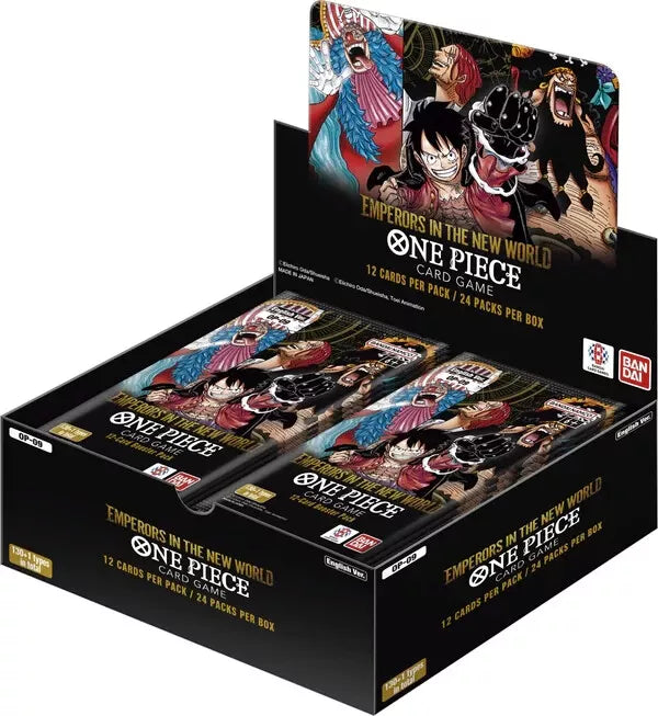 ONE PIECE OP09 Emperors in the New World Booster Box CASE EN