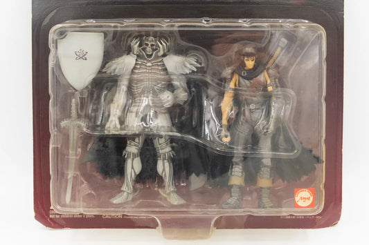 Art of War Berserk Guts Black Swordsman & Knight of Skeleton Figuren Limited Ed.