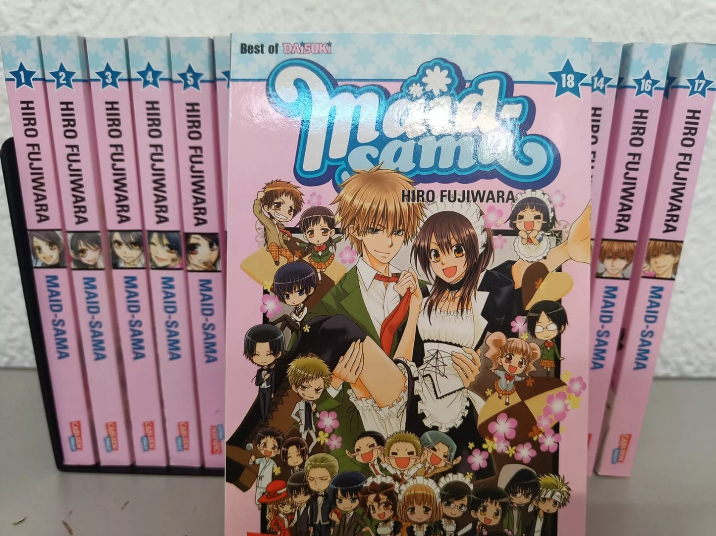 Maid-Sama 1-18, Komplett
