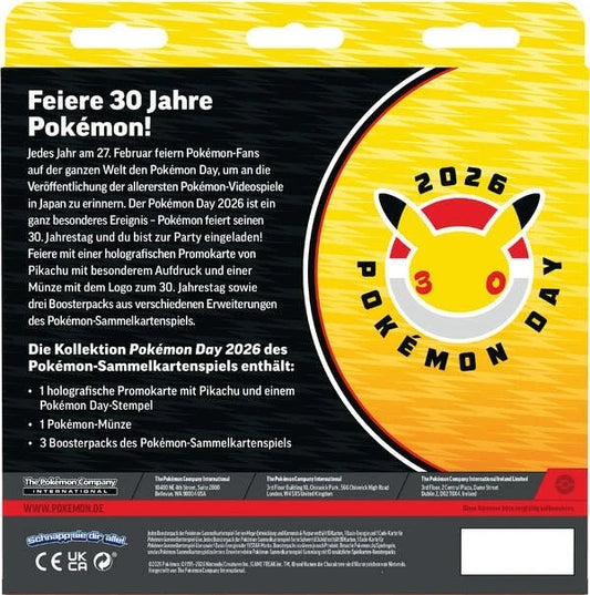 POKEMON Day 2026 Spezial Kollektion Pikachu DE