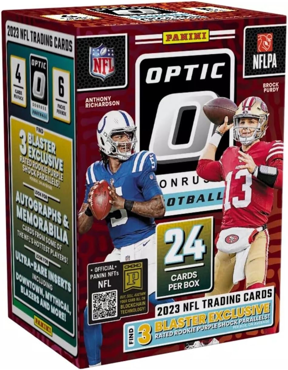 NFL 2023 Panini Donruss Optic Football blaster Box