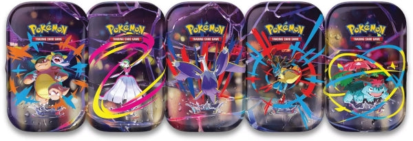 Pokemon Mega Entwicklung Mini Tin Display DE