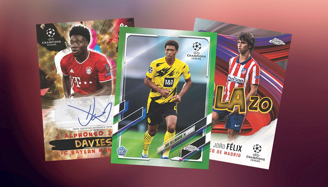SOCCER 2020-21 Topps Champions League Chrome UEFA blaster Box