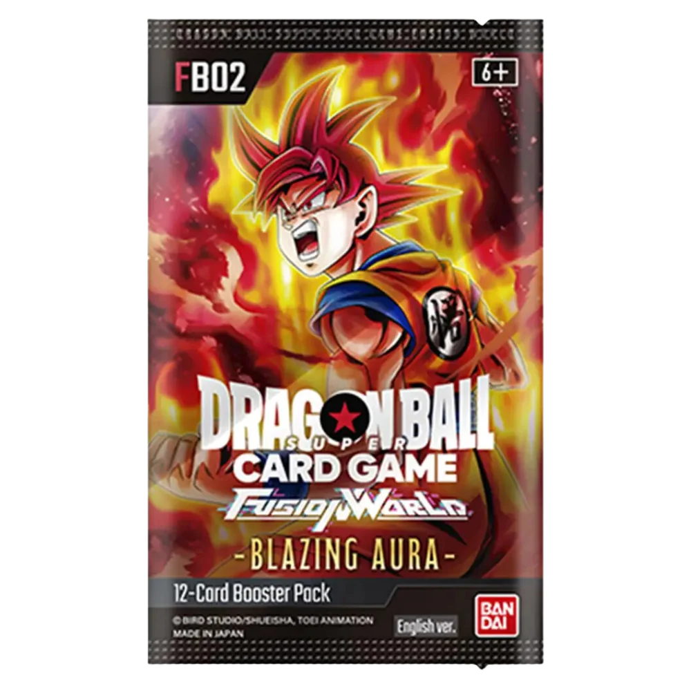 DRAGONBALL Super Fusion World Blazing Aura FB02 - Display (24 Packs) EN
