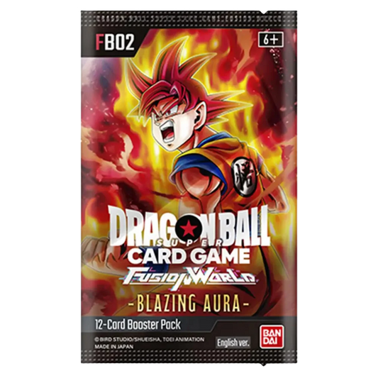 DRAGONBALL Super Fusion World Blazing Aura FB02 - Display (24 Packs) EN