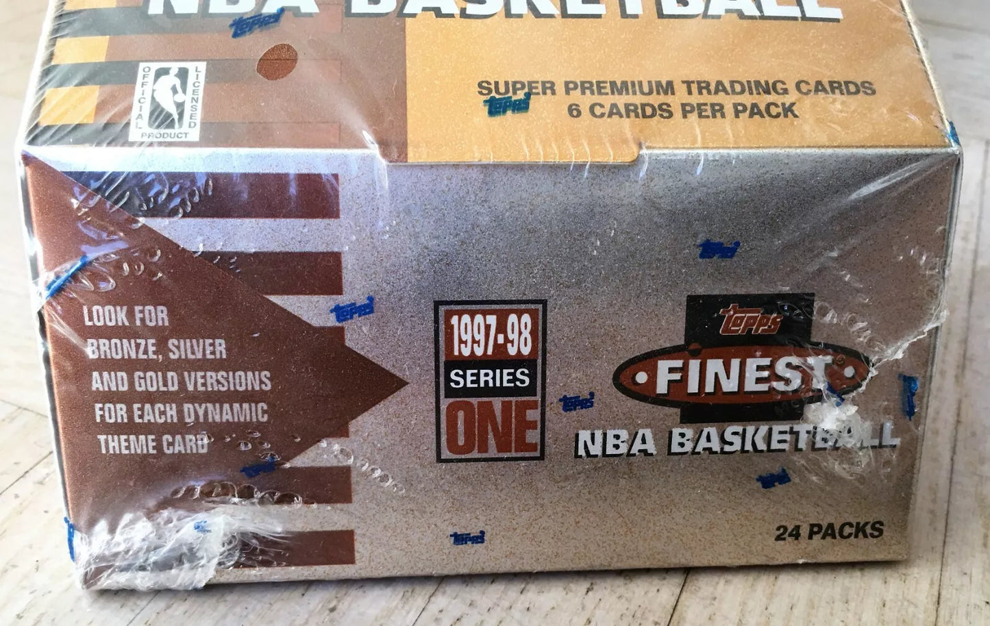 NBA 1997-98 Topps Finest Basketball Series 1 FACTORY SEALED hobby box